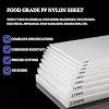 COYOUCO Nylon Plastic Sheets, 1-3 Mm Thick Nylon Sheet, High Strength Polyamide Plastic Board for Industrial, DIY Applications,200mm*200mm*3mm*15pcs
