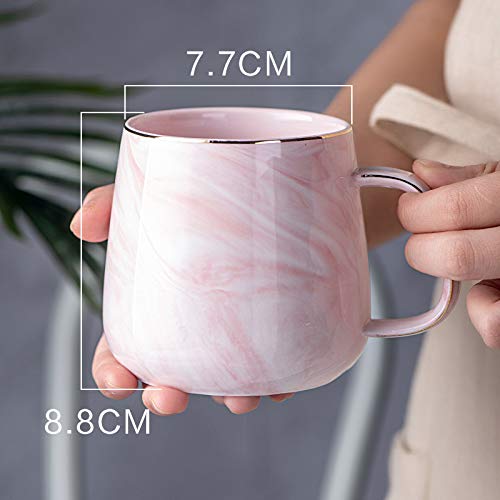 Tasse Keramik Kaffee Haferflocken Frühstück Teetasse für Mädchen und Frauen Home Office