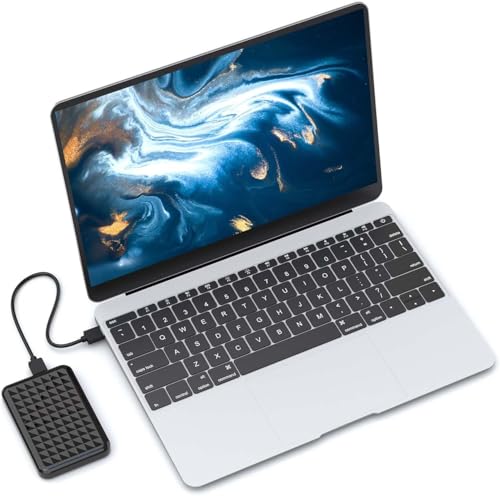 Image of Portable External HDD - 500 GB - 1 Year Warranty - USB 3.0 for PC Laptop Windows Mac Portable Hard Disk Drive - High Speed Hard Disk Drive