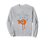 Photo Gallery meme divertente di le poisson steve felpa Photo Gallery meme divertente di le poisson steve felpa