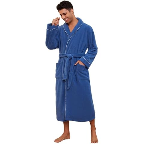 Vulcanodon Men's Fleece Bathrobe Cover