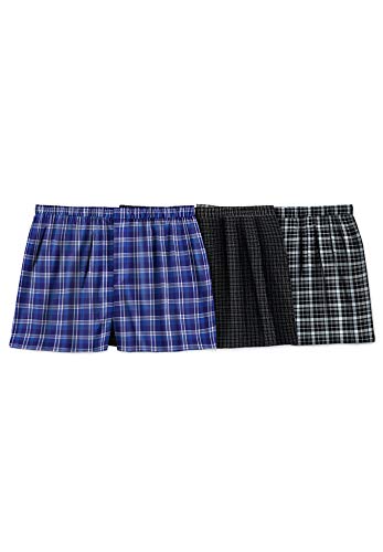 KingSize Men's Big & Tall Woven Boxers 3-Pack
