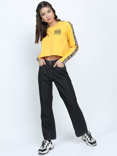 Image of Tokyo Talkies Women's Flared Regular Mid-Rise Jeans Pant