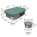 Stainless Steel Food Container & Condiment Holder | Leak Proof Silicone Lid | Metal Lunch Box | Bento Box | Portion Control Snacks Dressings [2 PCS Set/Green]