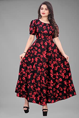 Image of NEW Aline Maxi Dress for Women in Purple Color
