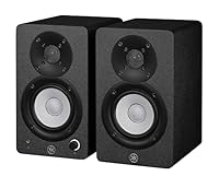 Yamaha HS3 B Compact 2-Way Powered 3.5-Inch Studio Monitor Speakers, Black (Pair)