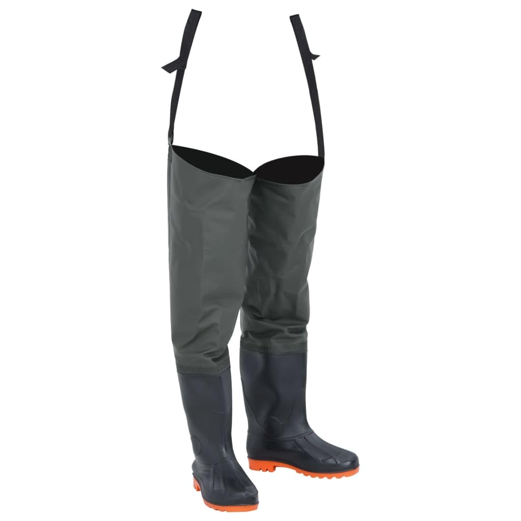Tomostar Pêche Waders Cuissardes, Cuissardes Pantalon de Pêche Vert foncé Taille 43
