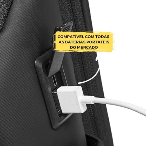 Mochila Masculina Notebook Executiva Premium Reforçada