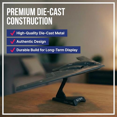Image of Daron Worldwide Trading B-2 Spirit Vehicle (1:280 Scale) , Gray, unisex-children