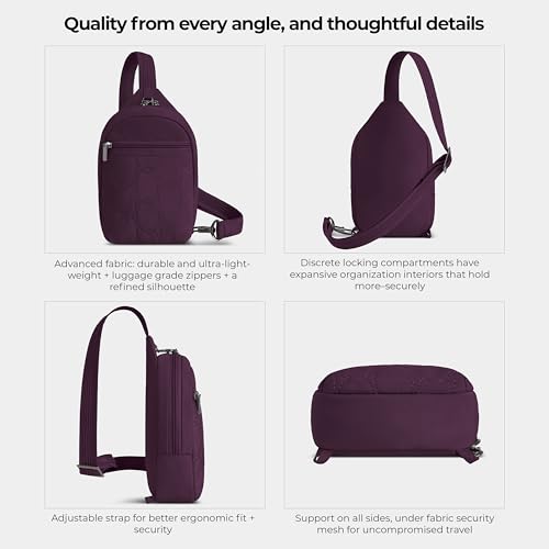 Image of Travelon Anti-Theft Runways Small Sling