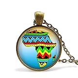 arte africano contemporaneo escultura El mejor regalo para amigos, joyería de moda.