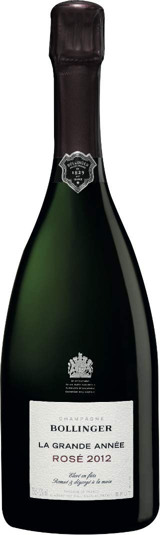 Champagne Brut Rosé "La Grande Année" 2012 - Bollinger- in Cassa di Legno 750 ml