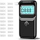 Alkoholtester, Professioneller Promillemessgerät mit 20 Mundstücken, Hochpräziser Persönlicher Alkoholmessgerät mit Digitalem LCD-Display für Schnelle und Genaue Ergebnisse, für Zuhause und Partys