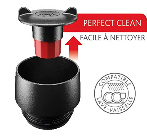 EMSA N2012000 Travel Mug Wave-Design Thermobeker/Isoleerbeker 500 ml, Poederroze - Image 7