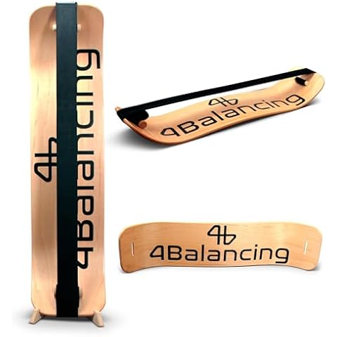 4Balancing Balance Trainer for Adults - Slackboard Standing Desk Balance Board and Home Workout Equipment, Balance Trainer for Yoga, Strength, Coordination, Concentration - Logo Cover