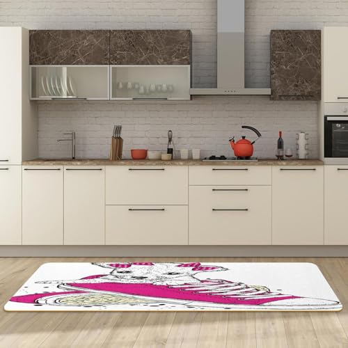 Tapis de cuisine antidérapant lavable pour sol propre et sécurisé - 3