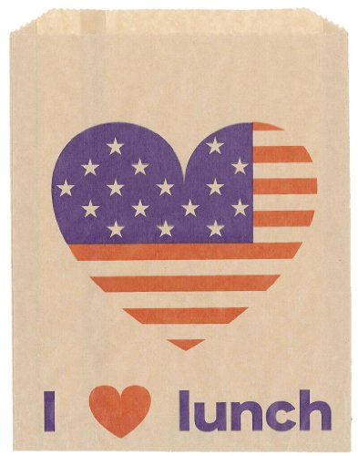 バッククラフト サンドイッチバッグ ハート トリコロールBCP100H 20枚入り