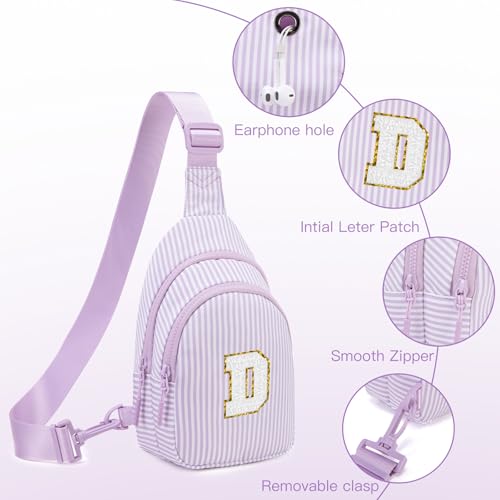 Image of Viverte Gifts for 8 9 10 11 12 Year Old Girls Sling Bag Crossbody Bags Fanny Pack for Teen Girls Personalized Gifts for Women