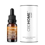 CBHOME Oils - Olio di Semi di Canapa 20% + ISO-G 20% + Artiglio del Diavolo + Curcuma - 10 ml - Base di Cocco Biologico - Spremuto a Freddo - Senza Additivi - 100% Vegetale - Certificato Biologico UE