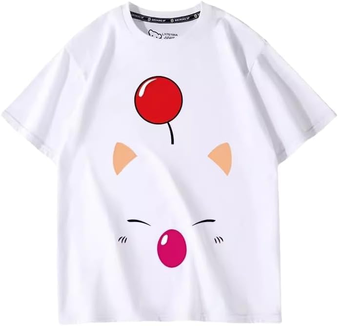 Amazon.co.jp: [夏見] FF14 Tシャツ 半袖 カクタス モーグリ チョコボ 