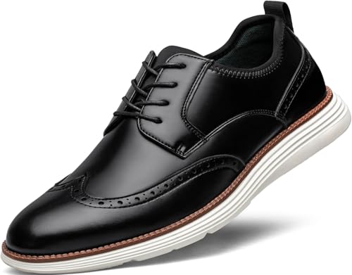 ADNASE Men's Comfort Wingtip Oxfords