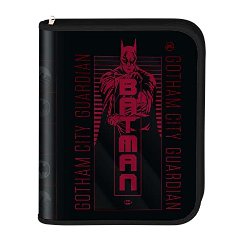 BATMAN Caderno Argolado Universitário Com 48 Folhas - 3843, Cor: Estampado