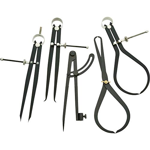 Grizzly Industrial T25802-5-Piece Woodworking Caliper Set