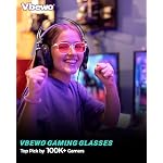 2 Packs Professional Sleep Glasses with 99.9% Blue Light Blocking Dual AR Coatings Red Lens, Computer Gaming Glasses for Men Women, Anti Fatigue & Eye Strain - Image 3