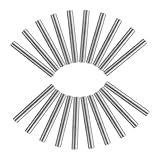 Holibanna 20Stücke Regalstützstifte Möbelmontagestifte für Schränke Holzrahmen Langlebige Metallstifte für Einfache Installation Vielseitige Anwendungen