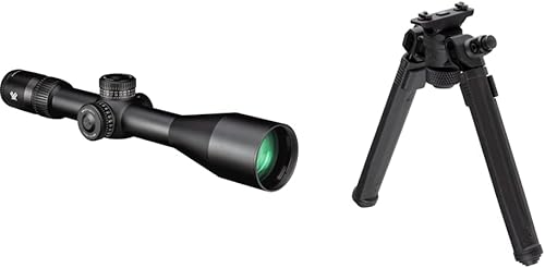 Vortex Optics Venom 5-25x56 - Mira para rifle de primer avión focal - EBR-7C (MOA) Retícula y rifle Magpul Soporte para pistola para caza y disparo,