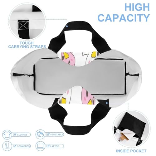 Red Rose Halloween Large Tote Bag for Women Reusable Grocery Bags Lightweight Shopping Handbag for Travel Work Beach4