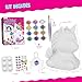 Paint Your Own Unicorn Lamp Kit, Art Supplies Unicorn Painting kit for Kids, Arts and Crafts for Kids Ages 6-12, Unicorn Toys Birthday Christmas Gifts for Girls Boys Ages 3 4 5 6 7 8 9 10 11 12+