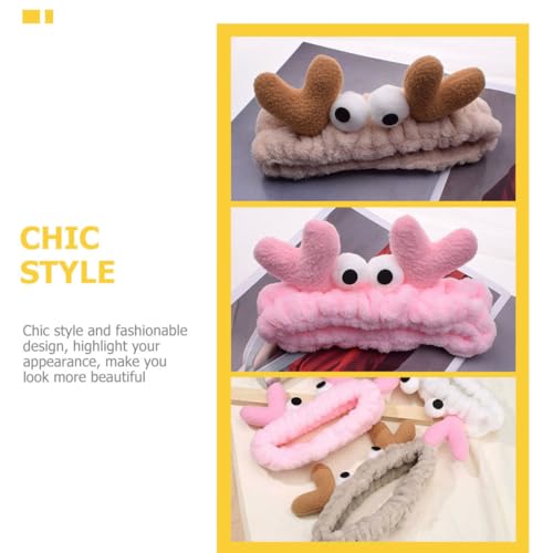 MOTHNUR Diadema Elástica para Lavado Facial 2 Unidades (1 Caqui, 1 Rosa) Banda Pelo de Mujer, Cinta Flexible para Spa y Maquillaje, Accesorios de Cuidado Personal y Belleza - imagen 9