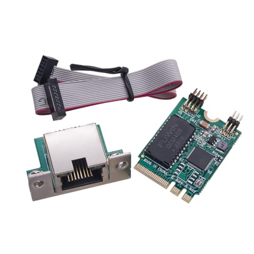JMT 2.5G M.2 Tarjeta de Red R45 Puerto Router Suave Puerto COM Ethernet para Escritorio (M.2 A+E Key) miniatura 2