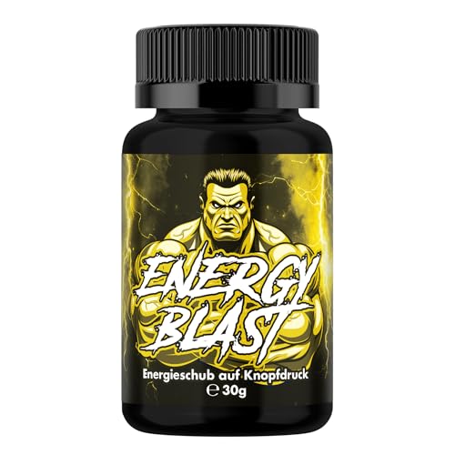 Energy Blast Riechpaste Extra Stark Riechpaste für Sportler Powerlifting & Kraftsport Riechpaste für Maximale Energie Fokus & Leistung im Gym Langanhaltender Wirkung
