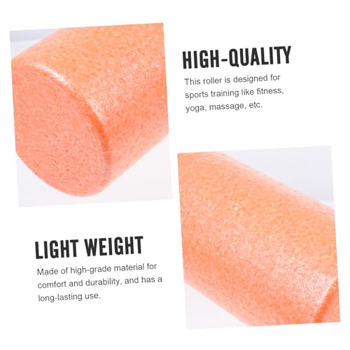 Yoga Muscle Relaxing Roller Foam Column 30x15cm Material Epp Naranja Rodillo de Masaje para Alivio Muscular y Ejercicio en Casa miniatura 3