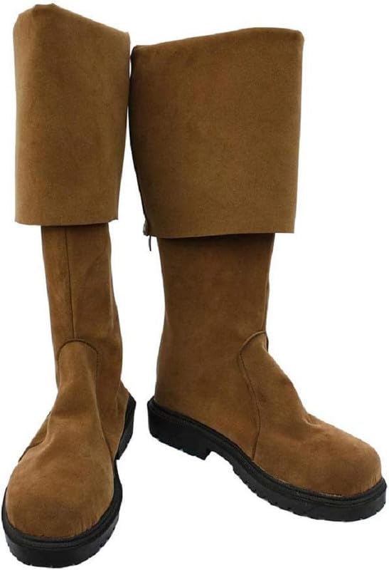 Bottes de cosplay marron pour homme pour briller à Halloween et dans les salons de pop culture