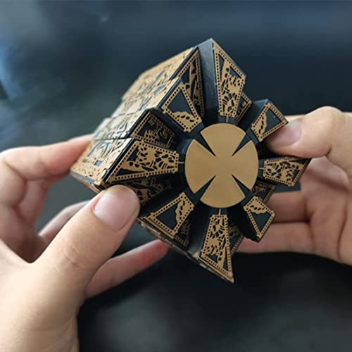 Hellraiser Puzzle Box, Detachable And Rotatable Puzzle Box Deformable, Suitable For Children A Nd Adults Novelty Scary Film Puzzle Box #TOP6