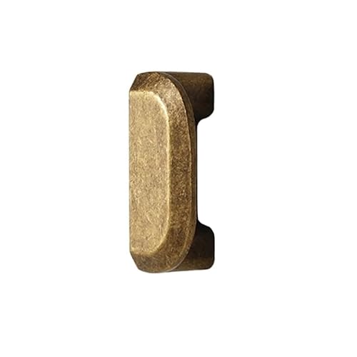 Qvorlth 2504 32Mm Vintage Cabinet Pulls 6Pcs Vintage Bronze Kitchen Cabinet Handle Solid Zinc Alloy Antique Door Knob Wardrobe Retro Hardware Drawer Pull(2504 32Mm)