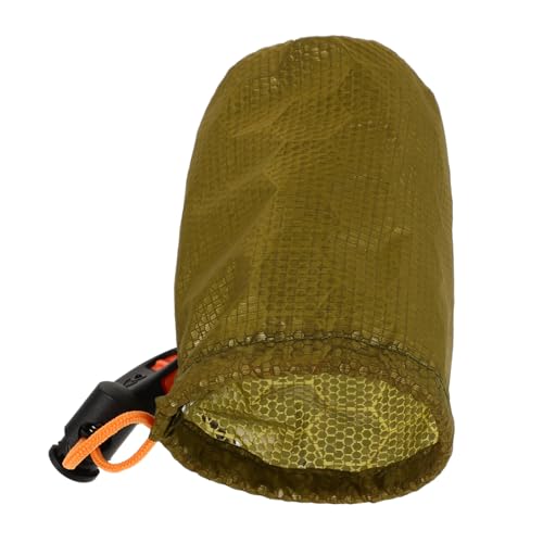 DECHOUS Small Waterproof Stuff Sack Lightweight Mesh Nylon Drawstring Storage Bag Pouch for Travelling Hiking
