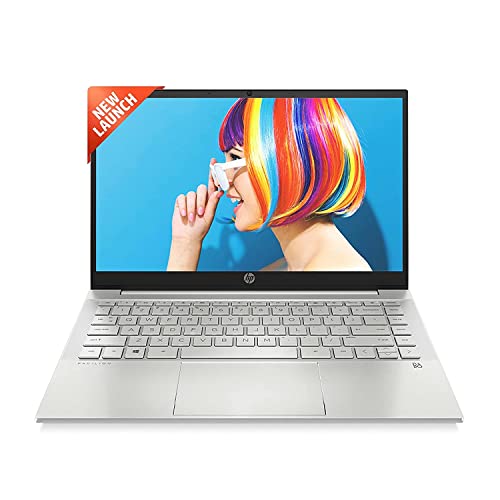 Image of HP Pavilion 14 AMD Ryzen 5 14 inches FHD IPS Micro-Edge Anti-Glare Display Laptop (8GB /512GB SSD /Backlit KB /Alexa /B&O Audio /Fast Charge /720p Camera /Windows 11 ready /3D Metal Design /1.41kg /14-ec0035AU)