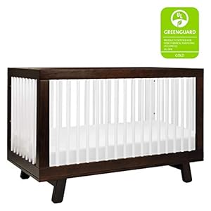   Babyletto-Hudson-3-in-1-Convertible-Crib-with-Toddler-Bed-Conversion-Kit-in-Espresso-and-White-Greenguard-Gold-Certified