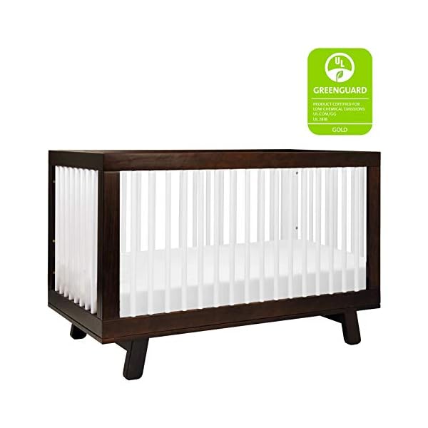   Babyletto-Hudson-3-in-1-Convertible-Crib-with-Toddler-Bed-Conversion-Kit-in-Espresso-and-White-Greenguard-Gold-Certified