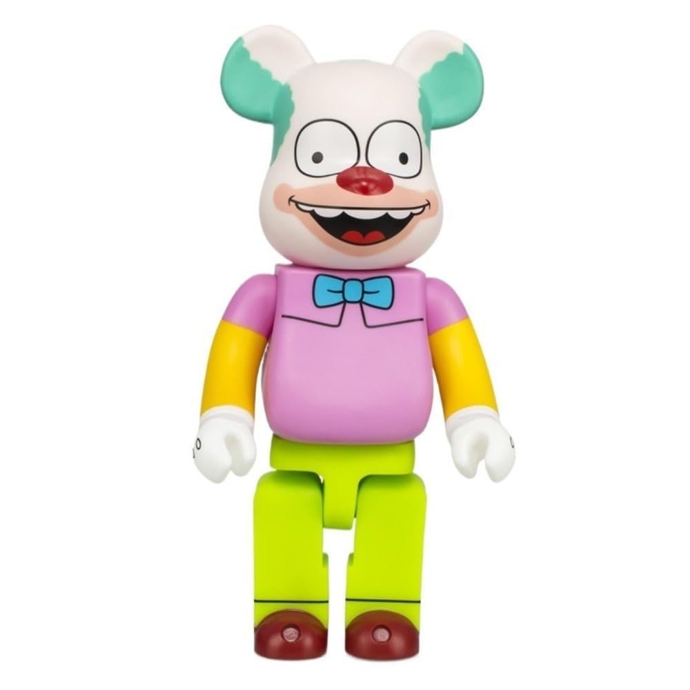 Supea One Color Violent Bear, 400% Fashion Bearbrick Showcase Collectible Figurines Desktop Decoration
