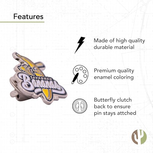 Desert Cactus Savannah Bananas Lapel Pins Baseball Logo Enamel Made of Metal (Pin A)3