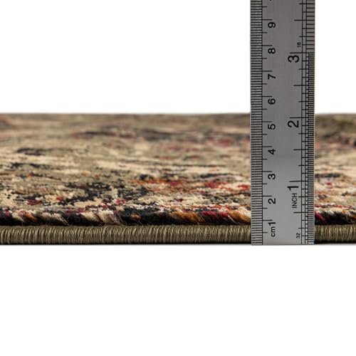 Tapete Saturn 9' x 12' Verde Vintage miniatura 2