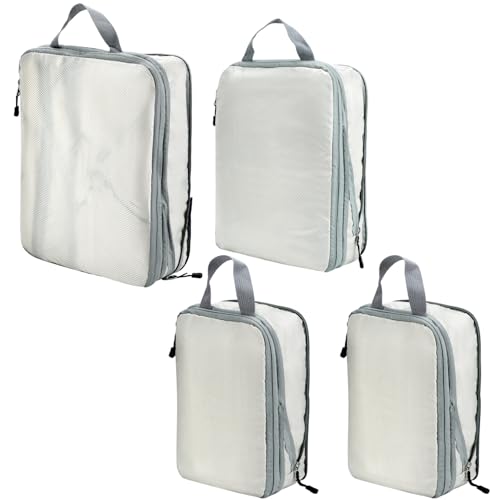 Organiseur de valise compression QWORK en tissu imperméable