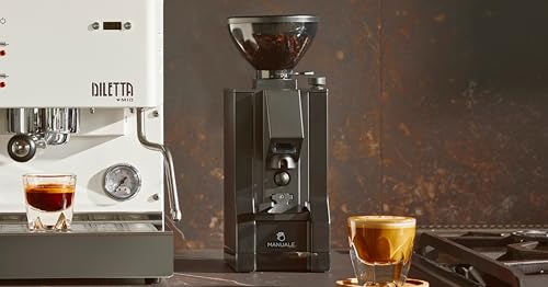 Eureka Mignon Notte Espresso Grinder, Black | 150g, 50mm Steel Burrs, Stepless - image 5
