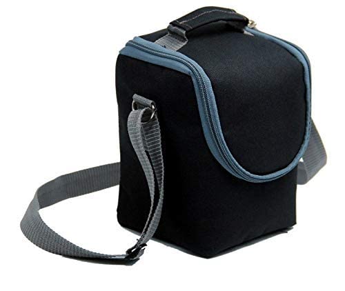 REALCRAFT Insulated Lunch Bag, Tiffin Bag, Travel Lunch Pouch, Food Storage Bag with Handle for Office, College, School (Black) (B0BRDCNP9R) Amazon Price History, Amazon Price Tracker