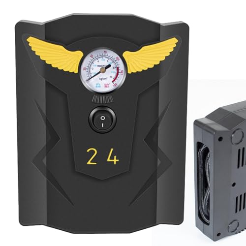 Inflador de neumáticos portátiles, compresor de aire de neumáticos para automóvil, Inflador de neumáticos con medidor de presión digital, Accesorios de rueda y neumáticos inalámbricos rápidos de 150PS